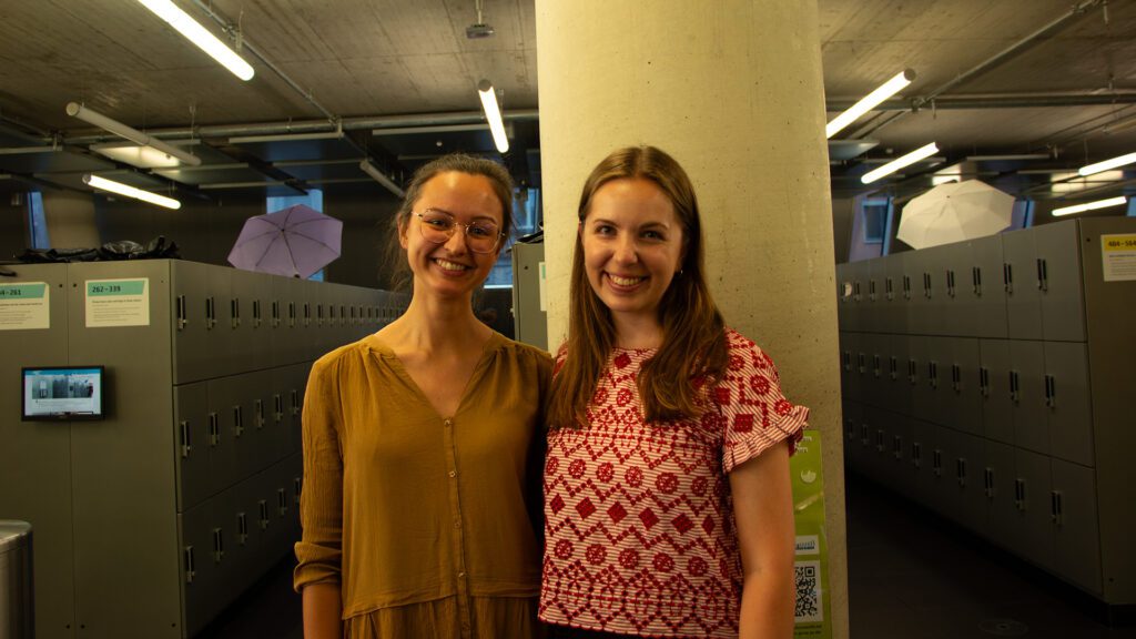 Katharina und Rieke promovieren an der Rechtswissenschaftlichen Fakultät.